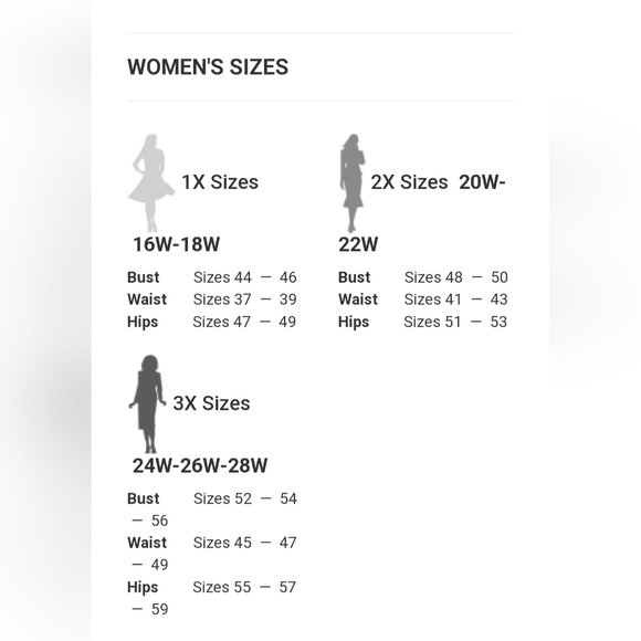 Size chart - Picture 2 of 2